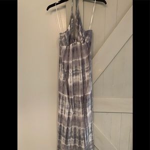 Tie dye maxi dress